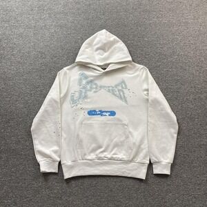 Sp5der Worldwide Motocross Hoodie White